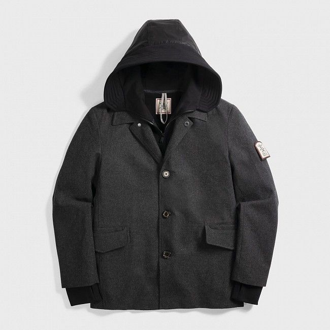 Двухслойная куртка мужская 32,темно-серый